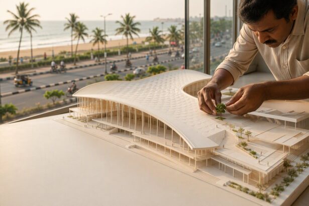 "Kalaignar Convention Centre: A ₹525 Crore Iconic Development on Chennai's East Coast Road"